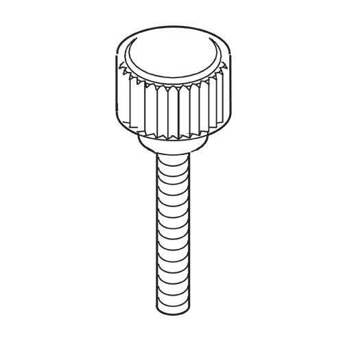 Knob 21mm diameter M6 x 40mm male  (WP-SRT/39)