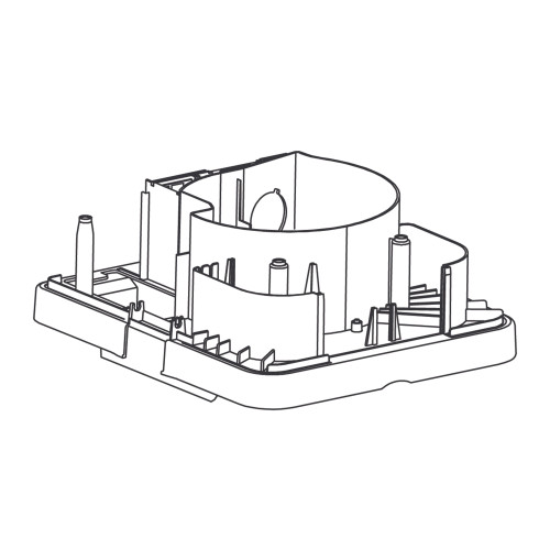 Lower motor housing T35 (WP-T35/025)