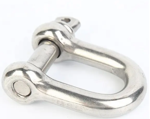 4mm D Shackle A4 Marine Grade