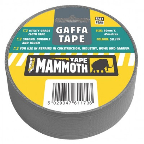 Everbuild Mammoth Gaffa Tape Silver