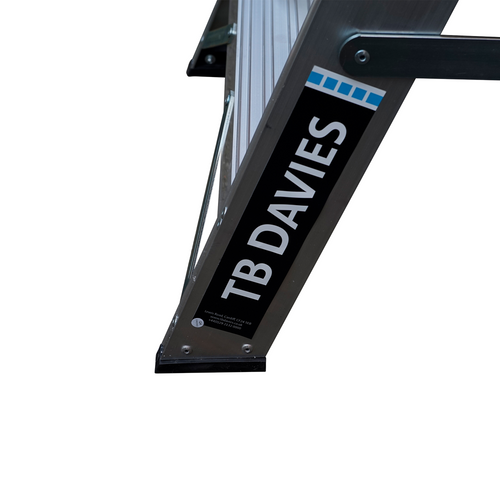 TB Davies 10 Tread Heavy-Duty Swingback Step Ladder