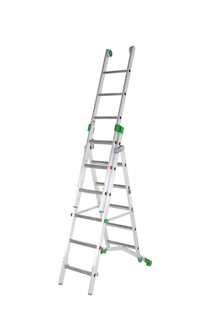 TB Davies 2.0m Heavy-Duty Aluminium Combination Ladder