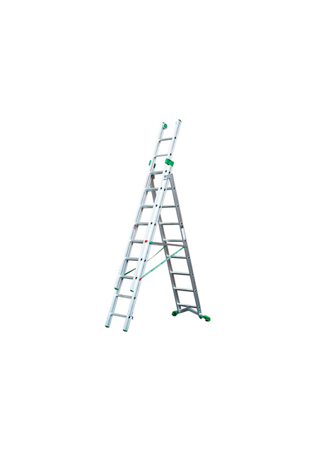 TB Davies 2.9m Heavy-Duty Aluminium Combination Ladder