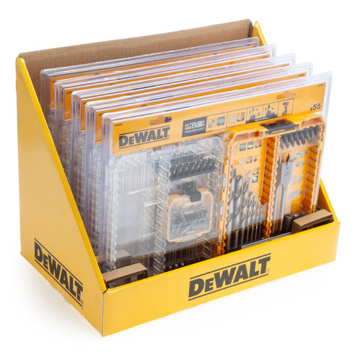 Dewalt DT70757 Metal & Wood Drill Drive Set in Connectable Case (55 Piece)
