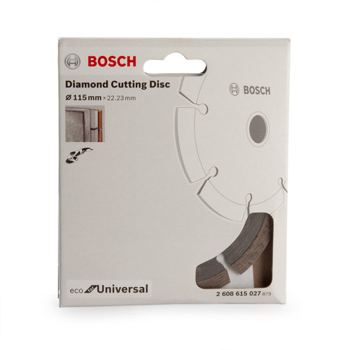 Bosch 2608615027 Eco Universal Diamond Cutting Blade 115mm x 22.23mm