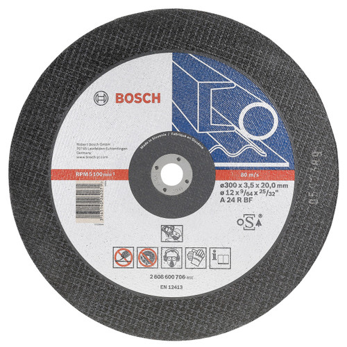 Bosch 2608600706 Expert for Metal Straight Cutting Disc 300mm x 3.5mm