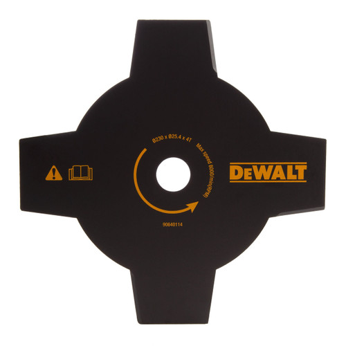 Dewalt DT20655 4 Tooth Brush Cutter Blade For Trimmer 230mm