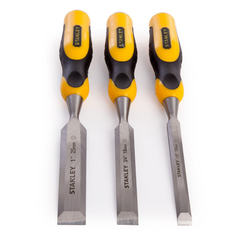 Stanley STHT5-16359 Dynagrip Wood Chisel Set 3 Piece