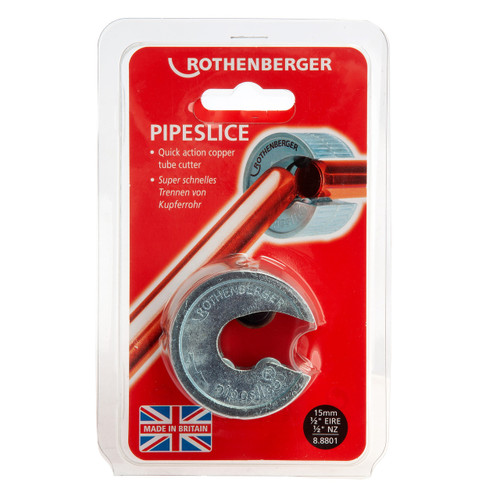 Rothenberger 8.8801 Pipeslice Copper Tube Cutter 15mm / 1/2"