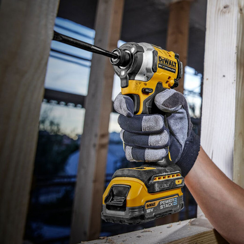 Dewalt DCF850E2T 18V XR Ultra Compact Impact Driver (2 x 1.7Ah Powerstack Batteries)