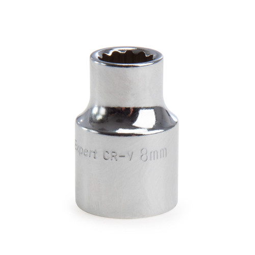 Draper 13228 (D-MMB) Expert 8mm 3/8in Square Drive Hi-torq 12 Point Socket