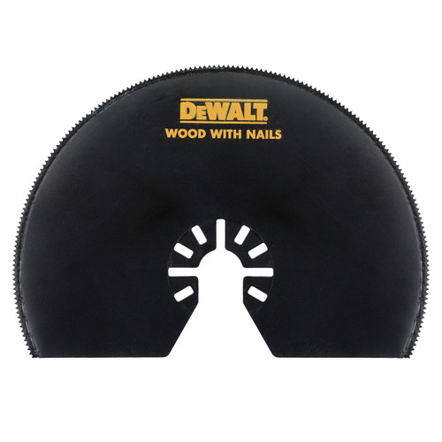 Dewalt DT20708 Bi-Metal Semi-Circular Multi-Tool Saw Blade 100mm