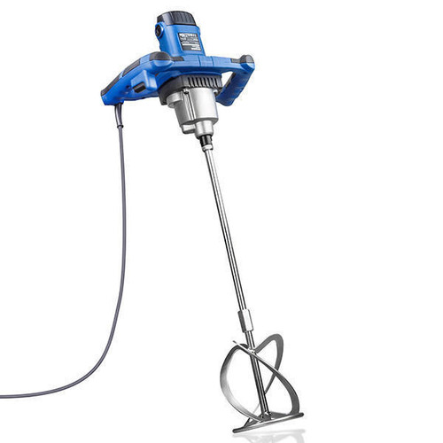 Hyundai 1600W Electric Paddle Mixer with 5 Piece Trowel Set 230v/240v | HYPM1600E