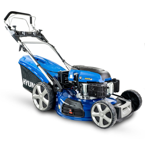 Hyundai 22”/56cm 196cc 4-in-1 Electric-Start Self-Propelled Petrol Lawnmower | HYM560SPE