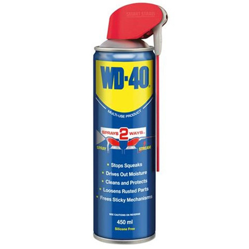 WD-40 Multi-Use Lubricant with Smart Straw (44037) 450ml