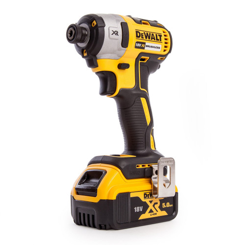 Dewalt DCK368P3T Triple Kit: DCD796 + DCH273 + DCF887 (3 x 5.0Ah Batteries) in 2 x TSTAK II Boxes