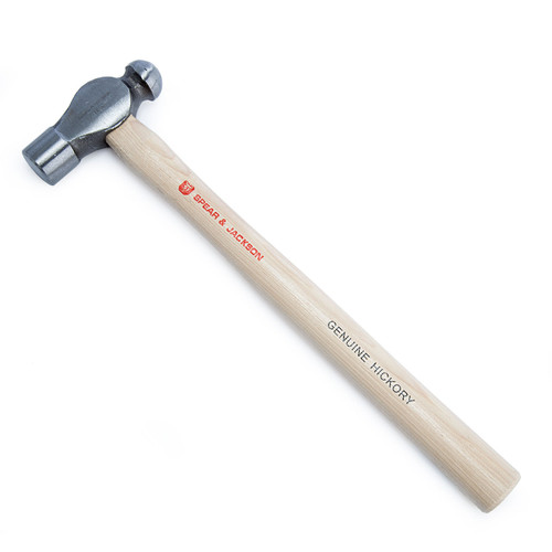 Spear & Jackson SJ-BPH16 Engineers Ball Pein Hickory Hammer 16oz