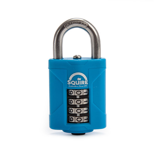 Henry Squire CP40S Rustproof Combi Padlock with Stainless Steel Shackle 40mm