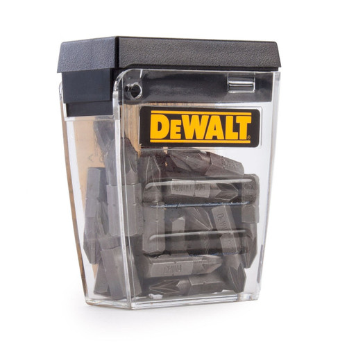 Dewalt DT71521-QZ PZ2 Screwdriving Bits In Tic Tac Box 25mm (Pack of 25)