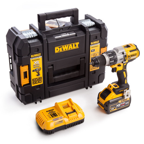 Dewalt DCD996X1 18V XR Brushless Combi Drill (1 x 9.0Ah FlexVolt Battery) in TStak Case