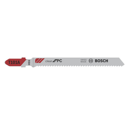Bosch T101A Clean for PC Jigsaw Blades (5 Pack)