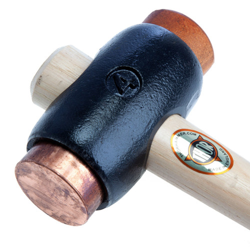 Thor 03-216 Copper & Hide Hammer Size 4 (50mm) 2380G