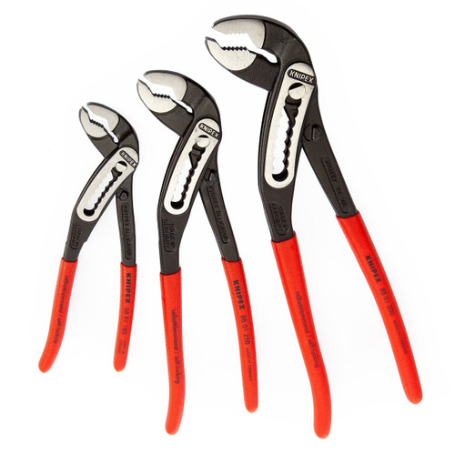 Knipex 002009V03 Alligator Professional Water Pump Plier Set (3 Piece)