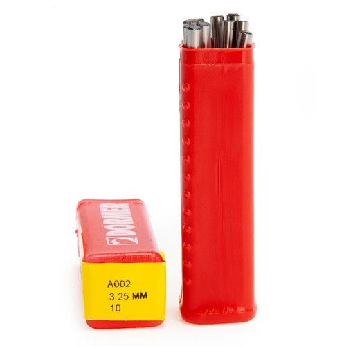 Dormer A002 HSS TiN Coated Tip Jobber Drill Bits 3.25mm (Box Of 10)