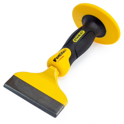 Stanley 4-18-328 FatMax Brick Bolster Chisel with Guard 100mm