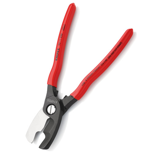 Knipex 9511200 Cable Shears With Twin Cutting Edge 200mm