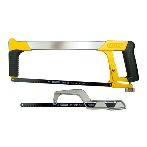 Stanley STHT0-20036 Heavy Duty Hacksaw Twin Pack 300mm (12")