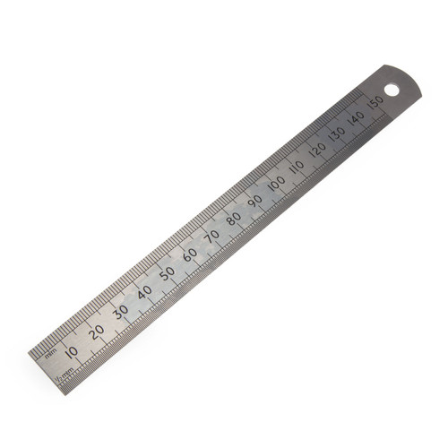 Stanley 0-35-400 Rabone Rustless Steel Rule 19mm x 150mm