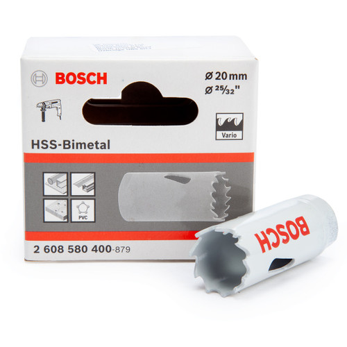 Bosch 2608580400 HSS-Bimetal Hole Saw 25/32in - 20mm Diameter
