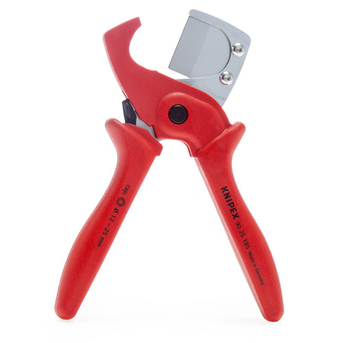 Knipex 9025185 Pipe Cutter for Plastic Composite Pipes 12 - 25mm