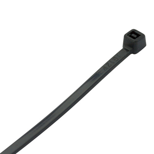 KrimpTerm CT4-B 200mm x 2.5mm (8kg) Black Nylon Cable Ties (100 pack)