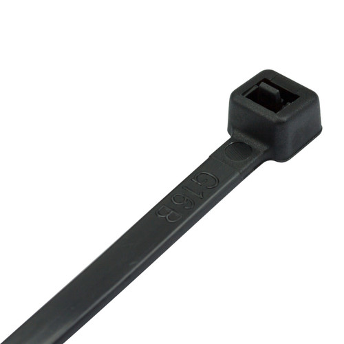 KrimpTerm CT5-B 203mm x 4.8mm (22kg) Black Nylon Cable Ties (100 pack)