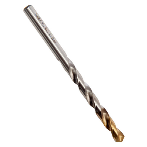 Dormer A002 HSS TiN Coated Tip Jobber Drill Bits 7.7mm (Box Of 10)