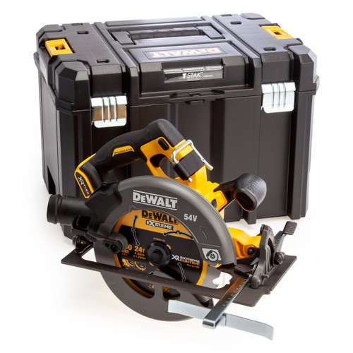 Dewalt DCS578NT 54V XR FlexVolt 190mm Brushless Circular Saw (Body Only) in TSTAK Box