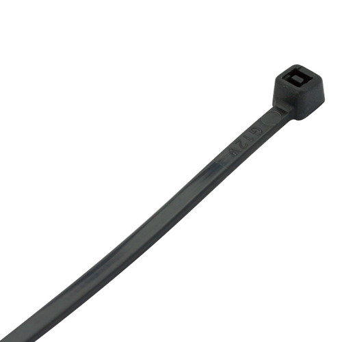 KrimpTerm CT1-B 100mm x 2.5mm (8kg) Black Nylon Cable Ties (100 pack)