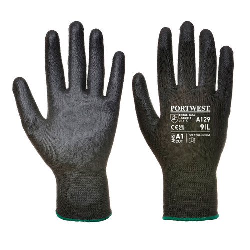 PU Palm Glove - Carton (480 Pairs) (Black)