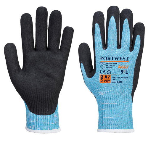 Claymore AHR Cut Glove (Blue/Black)