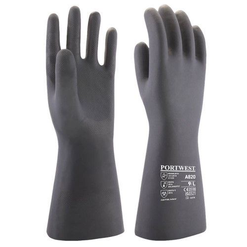 Neoprene Chemical Gauntlet (Black)