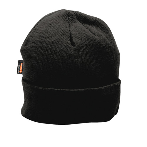 Knit Hat Insulatex Lined (Black)