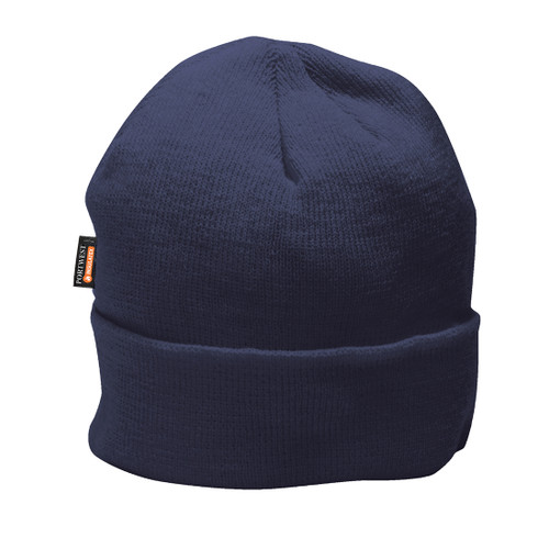Knit Hat Insulatex Lined (Navy)