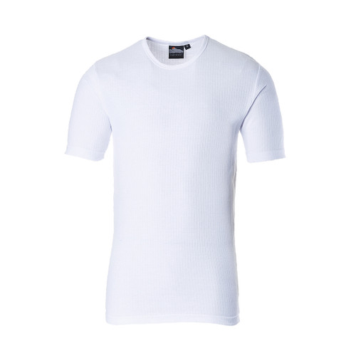 Thermal T-Shirt Short Sleeve (White)