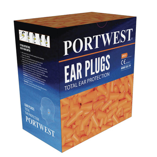 Ear Plug Dispenser Refill Pack (Pk500)  (Orange)