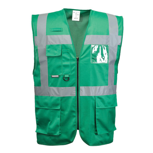 Iona Executive Vest (Bottle Green)