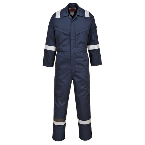 Insect Repellent Flame Resistant Coverall (Navy)