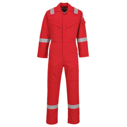 Flame Resistant Anti-Static Coverall 350g (Red)