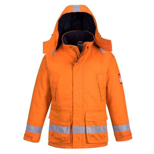 FR Anti-Static Winter Jacket (Orange)